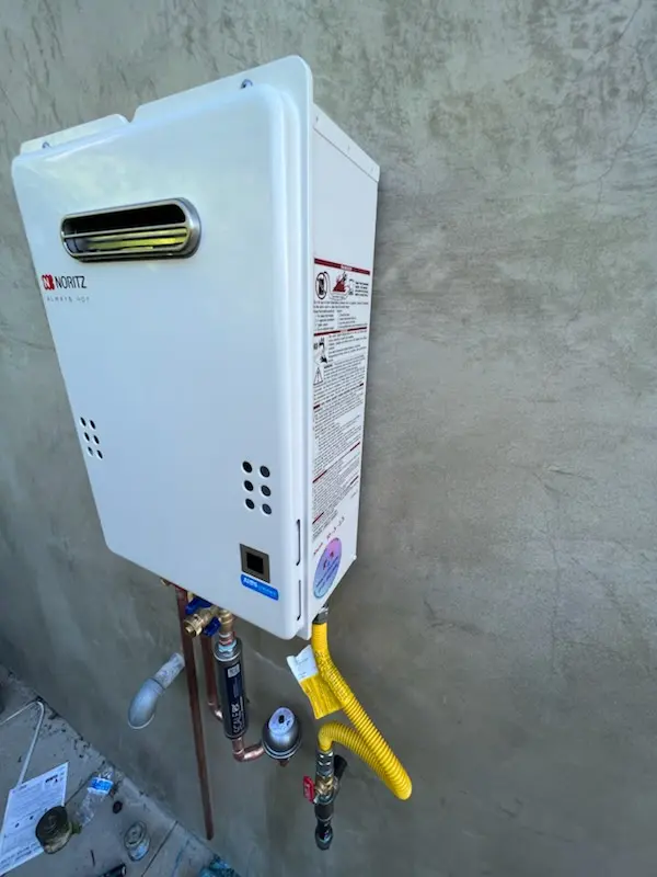 Tankless water heater installation for Salisbury homes
